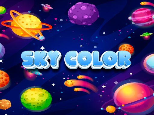 Sky Color Online Game - browser game screenshot