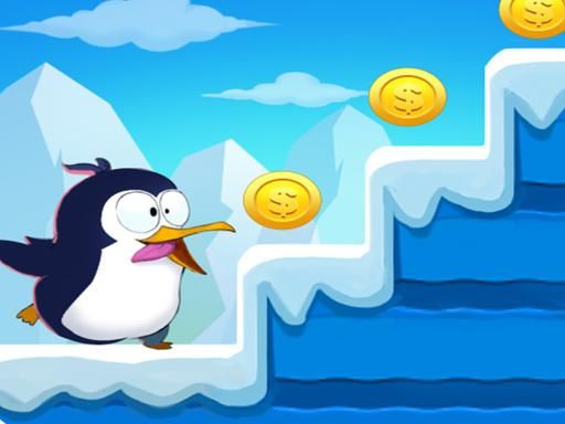 Penguins Jump Escape - browser game screenshot