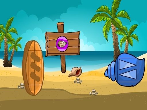 G2M Beach Escape G2M Beach Escape - browser game screenshot