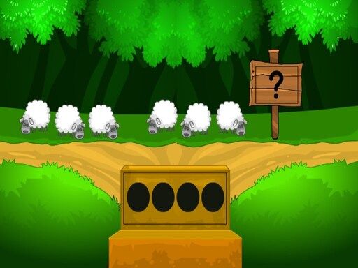 Sheep Farm Escape - browser game screenshot