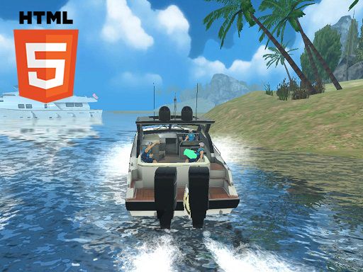 Boat Rescue Simulator Mobile - browser game screenshot