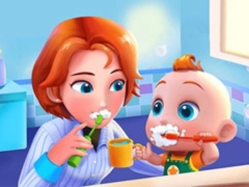 Baby Good Habits Game - browser game screenshot