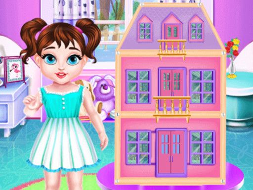 Baby Taylor Doll House Making - browser game screenshot