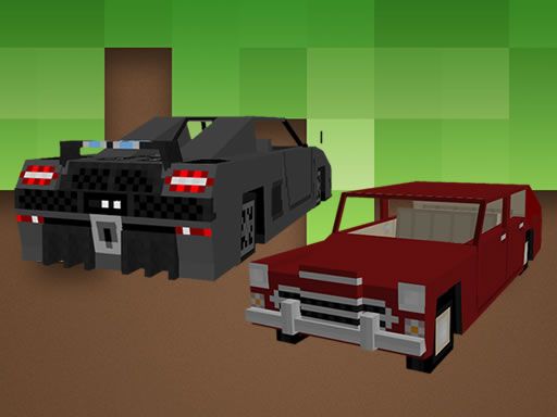 Minecraft Cars Jigsaw Minecraft Cars Jigsaw - browser game screenshot