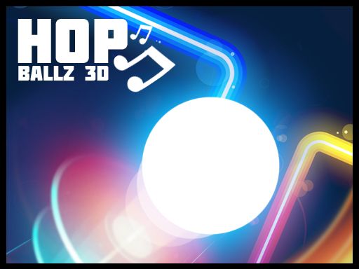 Hop Ballz 3D - browser game screenshot