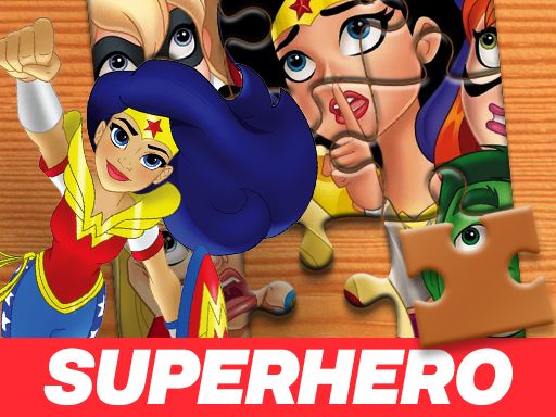 Dc Superhero Girls Jigsaw Puzzle Dc Superhero Girls Jigsaw Puzzle - browser game screenshot