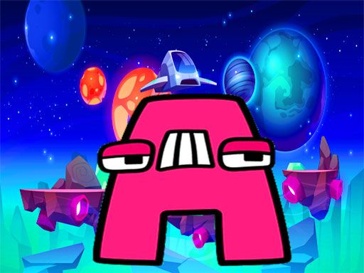 Alphabet: Room Maze 2D - browser game screenshot