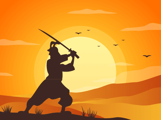 Ninja Samurai Runner Online - browser game screenshot