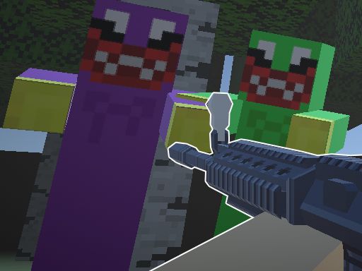 HagiCraft Shooter - browser game screenshot