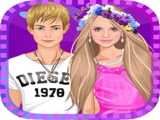 Couples Dress Up - browser game screenshot