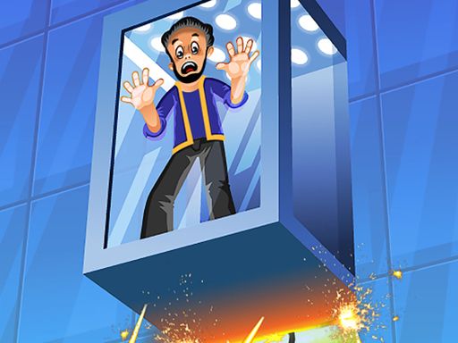 Elevator Fall Break - browser game screenshot