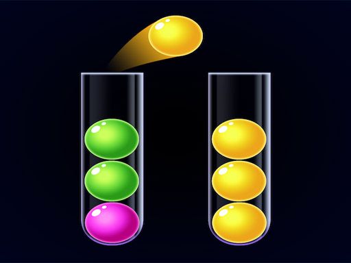 Ball Sort Puzzle 2021 - browser game screenshot