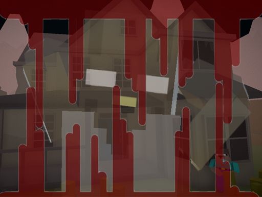Noob VS Evil Granny - browser game screenshot
