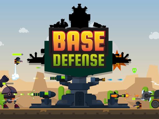 Defense the Base  - browser game screenshot