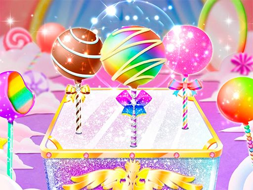 Cake Pops Maker - browser game screenshot
