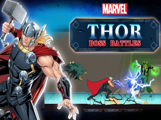 Thor Boss Battles - browser game screenshot