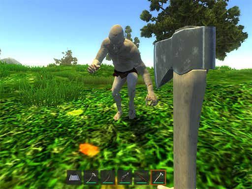 Forest Survival Simulator Forest Survival Simulator - browser game screenshot