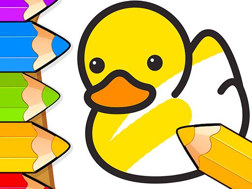 Coloring Games For Kids - browser game screenshot