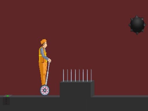 Happy Fun Rider Wheels 2019 - browser game screenshot