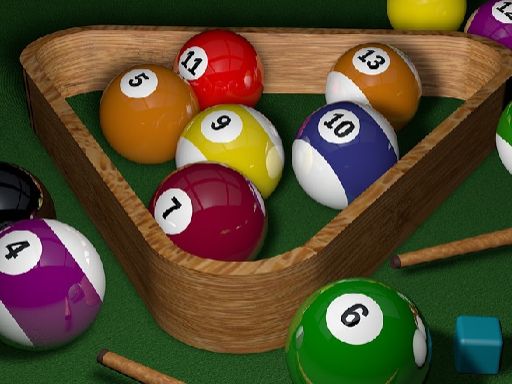 Pro Billiards - browser game screenshot