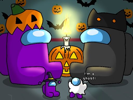 Impostor Among Us Jigsaw - browser game screenshot