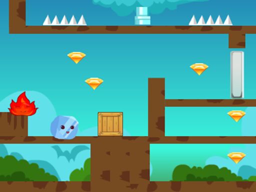 Fireball And Waterball Adventure 3 - browser game screenshot