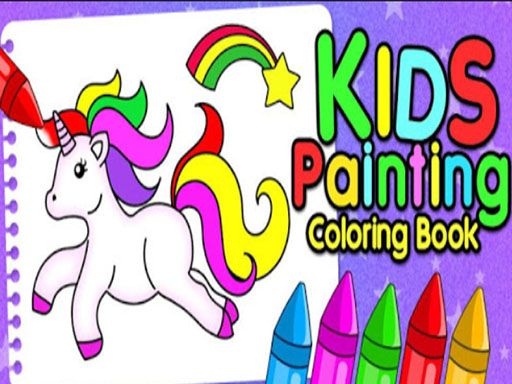 Kids Finger Painting Coloring Kids Finger Painting Coloring - browser game screenshot
