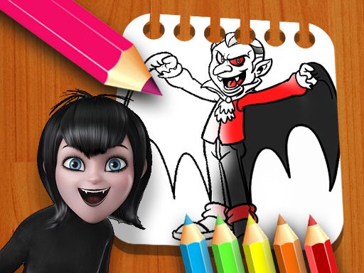 Hotel Transylvania Coloring Book Hotel Transylvania Coloring Book - browser game screenshot