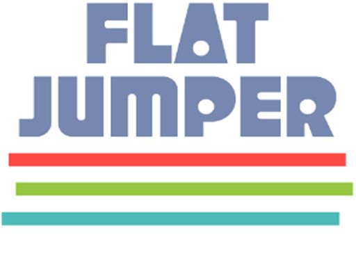 Flat Jumper HD - browser game screenshot