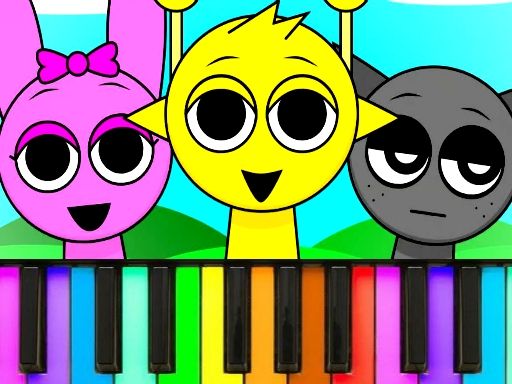 Sprunki Piano Explorer - browser game screenshot