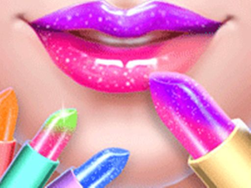Fashion Lip Art Salon - browser game screenshot