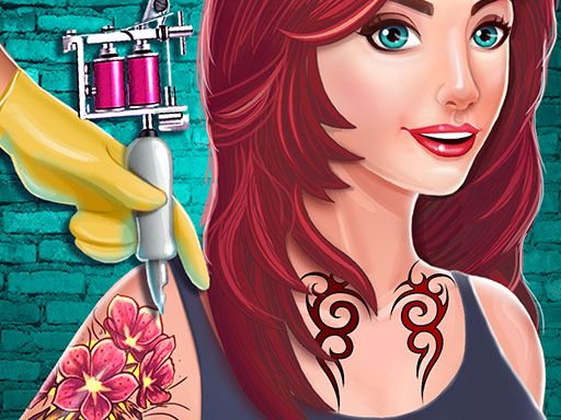 Tattoo Maker & Drawing Salon - browser game screenshot