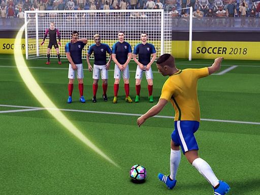 FreeKick Soccer 2021‏ - browser game screenshot
