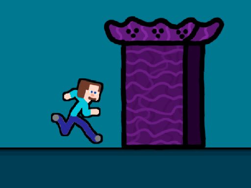 Steveman Horror - browser game screenshot