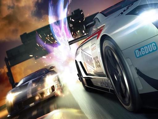 Super Dash Car - browser game screenshot