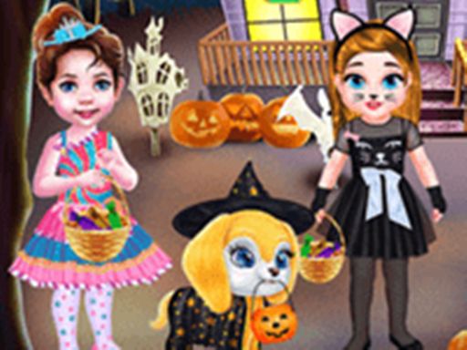 Baby Taylor Halloween Fun - Makeup & Dressup - browser game screenshot