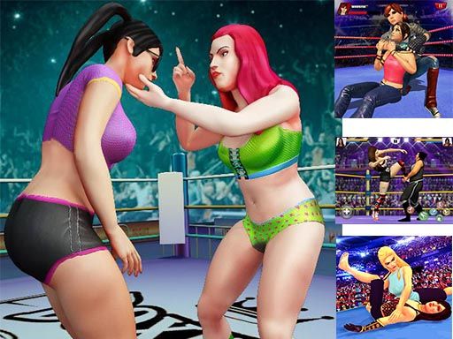 Women Wrestling Fight Revolution: Fighting Games - browser game screenshot