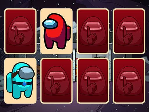 Among Us Memory - browser game screenshot