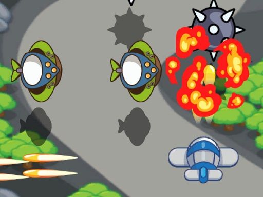 Atomic Fighter 2D - browser game screenshot