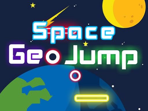 Space Geo Jump - browser game screenshot
