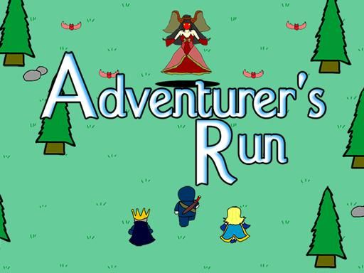 Adventurer Run - browser game screenshot