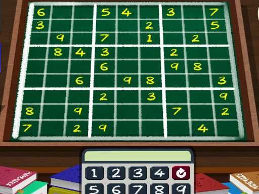 Weekend Sudoku 02 - browser game screenshot