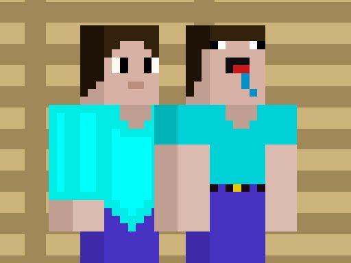 Prison Noob vs Pro - browser game screenshot