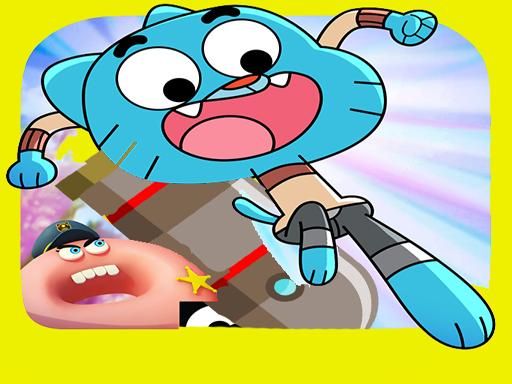 The Amazing World of Gumball falp flap Game online - browser game screenshot