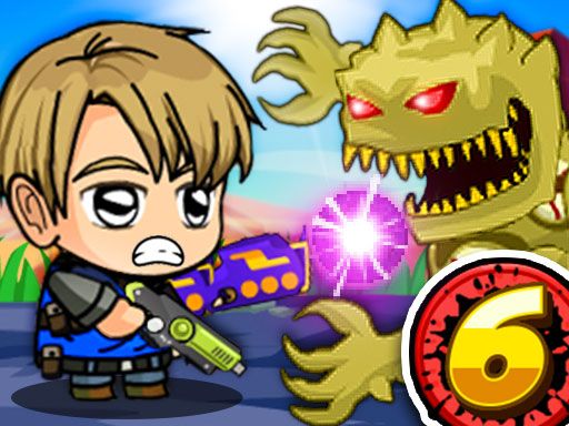 Zombie Mission 6 - browser game screenshot