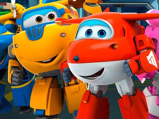 Superwings Jigsaw Puzzle Collection - browser game screenshot