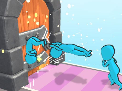 Giant Head Rush - browser game screenshot