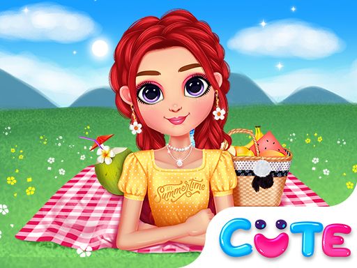 Get Ready With Me Summer Picnic game - browser game screenshot