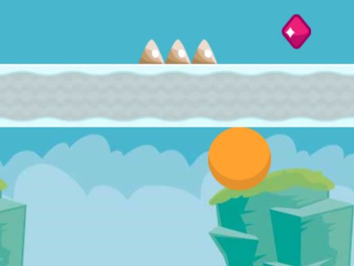 Sticky Ball - browser game screenshot