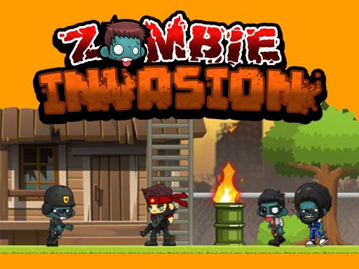 Zombie Invasioon - browser game screenshot